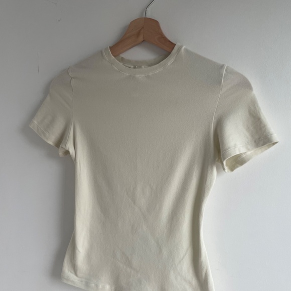 SKIMS jersey stretch cotton t-shirt - Picture 2 of 3